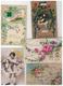 Gelukkig Nieuwjaar Bonne Année 50 Oude Postkaarten De Meeste Geschreven Met Zegel Begin 1900 - 5 - 99 Cartes