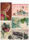 Delcampe - Gelukkig Nieuwjaar Bonne Année 50 Oude Postkaarten De Meeste Geschreven Met Zegel Begin 1900 - 5 - 99 Postkaarten