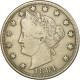 Monnaie, États-Unis, Liberty Nickel, 5 Cents, 1884, U.S. Mint, Philadelphie - 1883-1913: Liberty