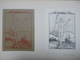 Lot De 2 Ex-libris Illustrés XIX - Börries Frhr. V. MUNCHHAUSEN - 1897 - Homme Nu De Dos - Ex-Libris