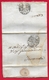 PREFILATELICA PONTIFICIO - 1823 Lettera CANINO TOSCANELLA - Timbro Postale CANINO - Timbro Sigillo POLIZIA DI CANINO - 1. ...-1850 Prephilately