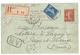 ENTIER 10C SEMEUSE CP +N°140 REC AR PARIS 18.2.1912 POUR LAGNY - 1906-38 Semeuse Con Cameo