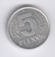 DDR 1972: 5 Pfennig, KM 9 - 5 Pfennig