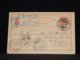 Denmark 1897 Köbenhavn 10ö Red Ship Mail Stationery Card__(L-33277) - Interi Postali