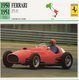 Ferrari 375 F1 Grand Prix   -  Voiture De Course   -  Fiche Technique/Carte De Collection - Grand Prix / F1