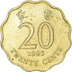 Monnaie, Hong Kong, Elizabeth II, 20 Cents, 1993, TTB, Nickel-brass, KM:67 - Hong Kong