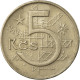 Monnaie, Tchécoslovaquie, 5 Korun, 1973, TTB, Copper-nickel, KM:60 - Tsjechoslowakije