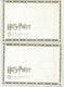 Harry Potter, Carte-maximum Warner Bros. France. Deux Cartes-maximum.   Deux Photos., Verso -  Recto - Cinéma