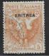 Eritrea Scott # B3 Used Italy #B3 Overprinted, 1915, CV$37.50 - Eritrea