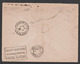 FRANCE: Entier Postal De50c Semeuse Lignée Rouge. Obl. Paris En 1932 + 1 RARE Cachet Des Cables............. - Enveloppes Repiquages (avant 1995)