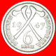 √ 2 AXES: SOUTHERN RHODESIA ★ 6 PENCE 1947! George VI (1937-1952) LOW START ★ NO RESERVE! - Rhodesia