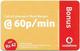 India - Vodafone - Bonus @ 60p-Min, GSM Refill 42₹, Exp.20.05.2011, Used - Inde