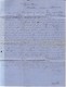 Año 1870 Edifil 107 50m Sellos Efigie Carta Matasellos Rejilla Cifra 32 Lerida Membrete De Juan Font E Hijos - Lettres & Documents