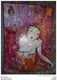 MARIENKOFF ACRYLIQUE SUR TOILE PORTRAIT DE FEMME Format 30 Par 40 Cms - Acryl