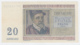 Belgium BELGIQUE 20 Francs 3-4- 1956 VF++ CRISP Banknote Pick 132b 132 B - Otros & Sin Clasificación