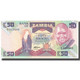 Billet, Zambie, 50 Kwacha, KM:28a, SPL - Zambie