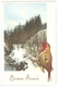 BA 414  OLD FANTASY POSTCARD , GREETINGS , BONNE ANNEE , - Neujahr