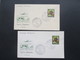 Delcampe - Berlin 1955 - 80 FDC / SST / Sonderbelege In 2 Dicken Briefalben! Mit Gutem FDC Berliner Stadtbilder Alleine Schon 200€ - Sammlungen (im Alben)