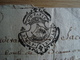 MANUSCRIT 1753 CACHET G.D PARIS 2 SOLS - Manuscrits