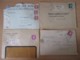 Delcampe - Guerre 39-45 - Lot De 15 Enveloppes Recommandées Circulées En 1940 Et 1945 Dont Jugements - Guerre De 1939-45