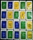 Delta Cafés, Portugal 2019 - Sociedade Ponto Verde / Série Complète 20 Sachets Vides - Zucchero (bustine)