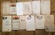 LOT DE 46 MENUS DONT CERTAINS FAIT MAIN GAUFREE TOUR EIFFEL ILLUSTRATEUR GAGNY 1913 1939 1949 VATTEVILLE-LA-RUE - Altri & Non Classificati