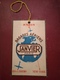 ETIQUETTE DE BAGAGE JANVIER PARIS BAGAGES AERIENS RIO DE JANEIRO NEW-YORK AVIATION - Baggage Labels & Tags