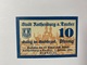 Allemagne Notgeld Rothenburg 10 Pfennig - Collezioni