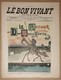 Le Bon Vivant N°194 Du 1er Aout 1903 Le Retour De Don Quichotte Par André Hellé - Radiguet, Mauryce Motet, A. Vosrie - Autres & Non Classés