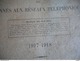 LISTE OFFICIELLE DES ABONNES AUX RESEAUX TELEPHONIQUES REGION SUD EST 1917 Imp NATIONALE ANNUAIRE TELEPHONE - Annuaires Téléphoniques
