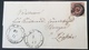 1851 4RBS Thiele SNOW STORM? TWO ! DIFF. AALBORG Cds 29.11 & 1.12 Cover > Løgstør (Denmark Dänemark Zwiebeln Onion Brief - Storia Postale