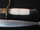 ANCIENNE DAGUE DE CHASSE COLONIALE  CONGO AFRIQUE VENERIE COUTEAU - Knives/Swords