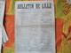 28 OCTOBRE 1915 BULLETIN DE LILLE JOURNAL PUBLIE SOUS LE CONTRÔLE DE L'AUTORITE ALLEMANDE,AVIS DE LA MAIRIE,ACTES DE L'A - 1914-18