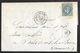 Calvados-Lettre Avec Cachet Gare De Vire-Losange Des Ambulants Sur N°29 - 1849-1876: Période Classique
