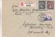 Suisse - Lettre Recom De 1945 - Oblit Staad - - Lettres & Documents