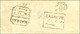 PC 601 / N° 18 Superbe Nuance, Belles Marges Càd T 15 CANNES (78) Sur Lettre Pour '' Calicut Côte De Malabar Aux Indes ' - 1853-1860 Napoléon III