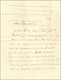 Etoile 3 / N° 32 (infime Def) Càd PARIS / PL. DE LA MADELEINE 3 OCT. 70 Sur Petite Enveloppe Avec Texte Datée Du 4 Octob - 1863-1870 Napoléon III Con Laureles
