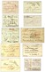 Lot De 20 Marques Postales Et Lettres Affranchies Diverses. - TB. - Collections