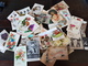 Delcampe - CPA - Carte Postale - Lot De 50 Cartes Postales - Fantaisies - Fleurs Et Autres ( Lot I33 ) - 5 - 99 Postkaarten