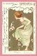 Carte Signée " Carl JOZSA " - Femme Art Nouveau - SIRENEN IV - Autres & Non Classés