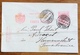 ROMANIA  2 CARTA POSTALE POST CARD  FROM BUCAREST END KASCHAU PER LA TRANSILVANIA DEL 1906 - Lituania