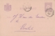 Nederland - 1888 - Kleinrond Treinstempel Utrecht-Leeuwarden/F Op 2,5 Cent Briefkaart Naar Boxtel - Poststempel