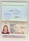 LITHUANIA Passport 1992 Passeport LITHUANIE - Reisepaß - Documenti Storici