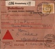 ! 1934 Nachnahme Paketkarte Deutsches Reich, Braunschweig 3 Nach Agnesdorf Bei Rossla, Harz, Uhren - Briefe U. Dokumente