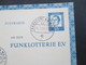 Berlin FP 7 Funklotterie E.V. Postkarte / Ganzsache Bedeutende Deutsche Gebraucht / Gestempelt 1966 - Postales - Nuevos