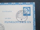 BRD FP 10 Funklotterie E.V. Postkarte / Ganzsache Bedeutende Deutsche Gebraucht / Gestempelt 1966 - Postkarten - Ungebraucht