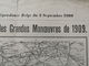 Carte De La Région Des Grandes Manoeuvres De 1909 (Belgique / Chimay-Philippeville, Sottegem, Lessines, Ath, Etc... - Documents