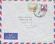 Sudan Air Mail CREDIT LYONNAIS, KHARTOUM 1966 Cover Lettre GENEVE Suisse Saluka Farming & Shilluk Warrior Stamps - Sudan (1954-...)