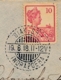 Nederlands Indië - 1918 - 10 Cent Wilhelmina Op Cover Van LB SIAK SRI INDRAPOERA Via Postagent Singapore Naar Batavia - Niederländisch-Indien