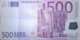 500 EURO ALEMANIA(X) Low Nummer, R013, Año 2002, Segunda Firma TRICHET - 500 Euro